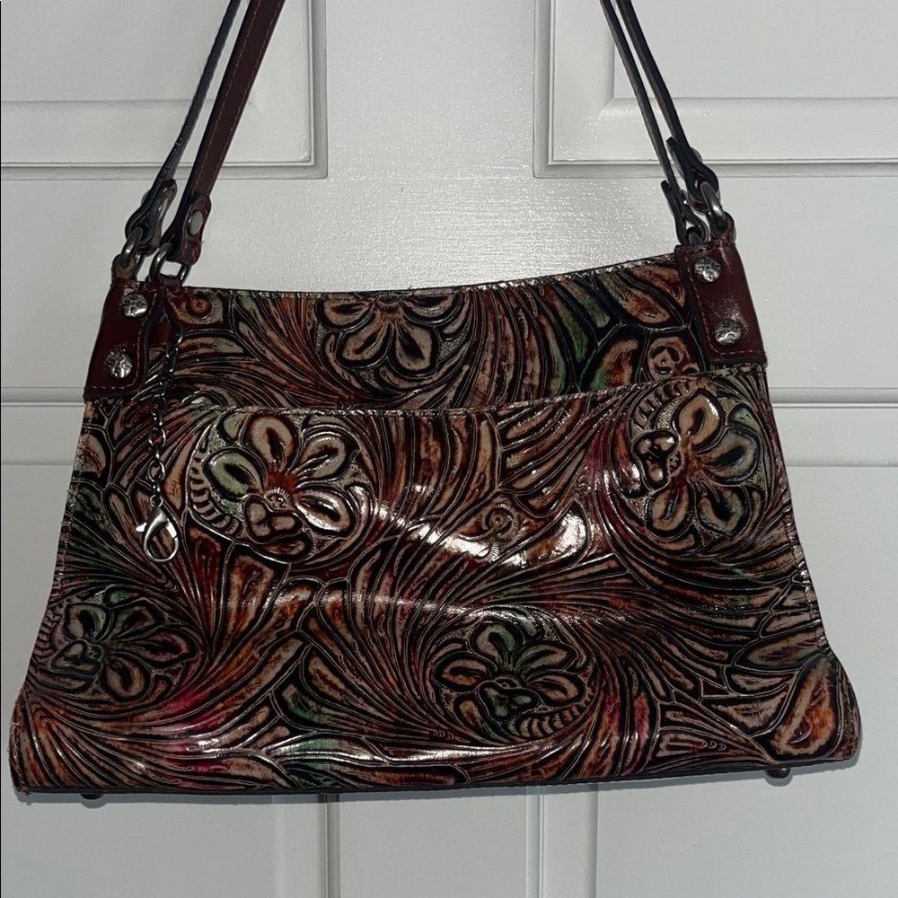 Patricia Nash Romina Floral Shoulder Bag
